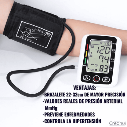 Monitor digital de pressão arterial de braço VitaPulse ♥️