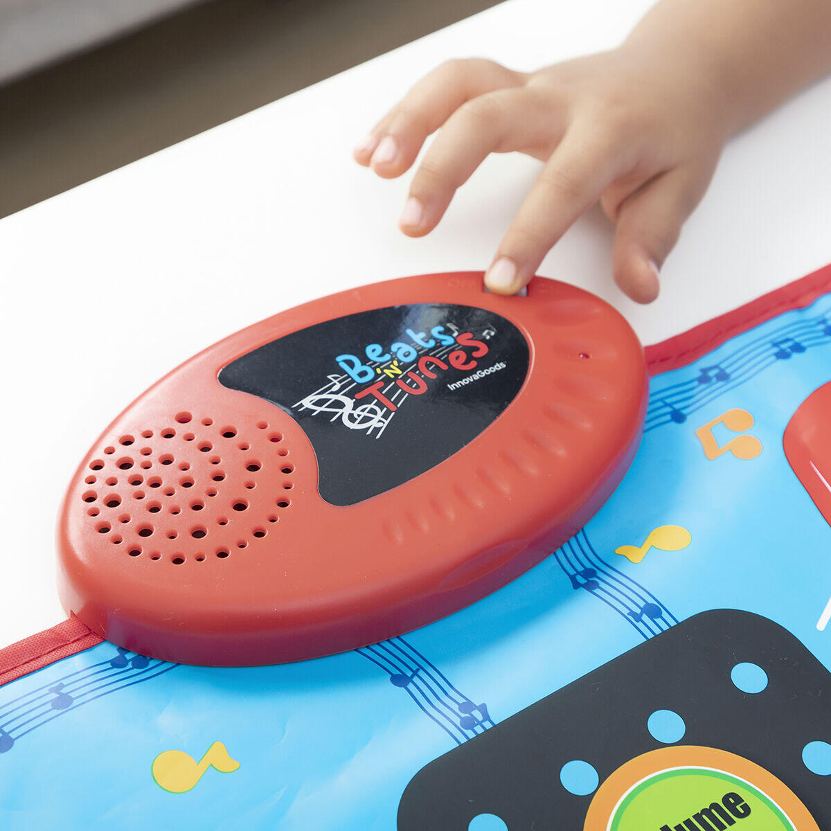 Tapete Musical Interativo com Bateria e Piano, Ritmos e Melodias para Crianças