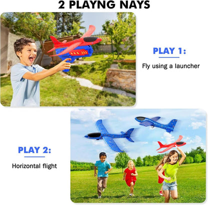 Avião Planeador com Lançador ✈️
